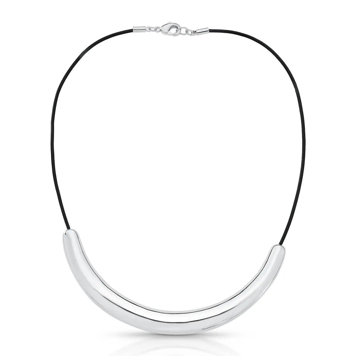 ARO ABAULADO E LISO EM COURINO 40cm