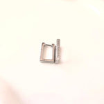 Argola Retangular tamanho G