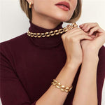 PULSEIRA EM ELOS OVAIS LISOS ACETINADO