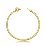 TORNOZELEIRA EM MALHA SNAKE LISA 4MM