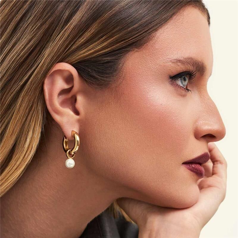 ARGOLA COM PINGENTE DE PÉROLA SHELL