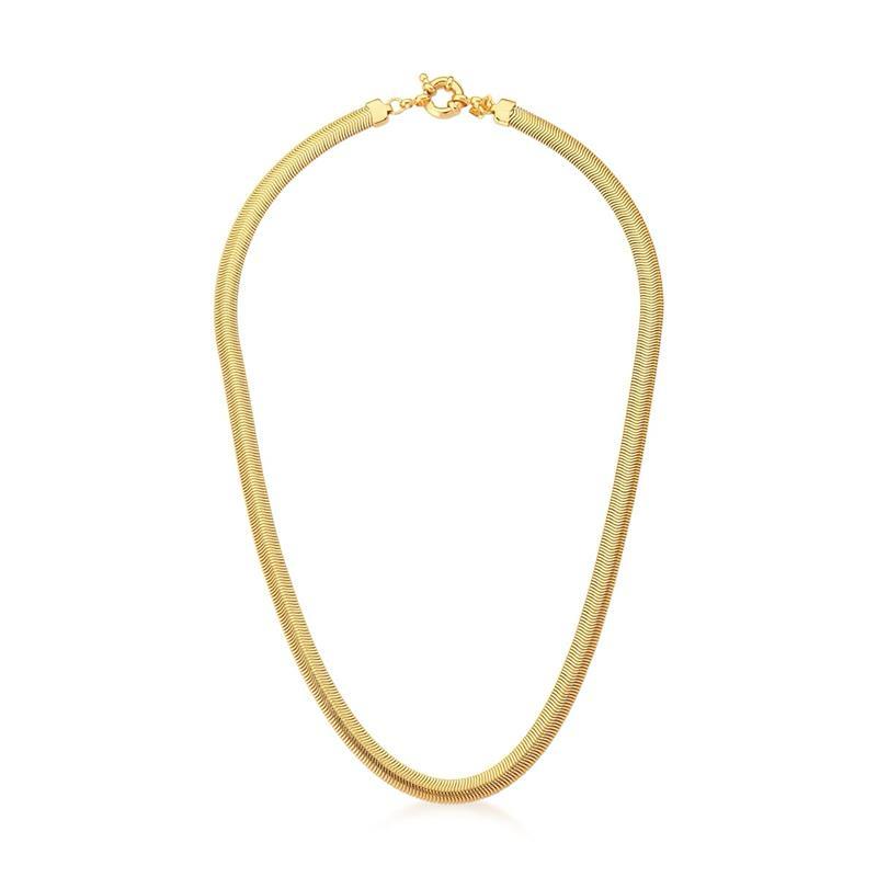 COLAR MALHA SNAKE LISA 6MM