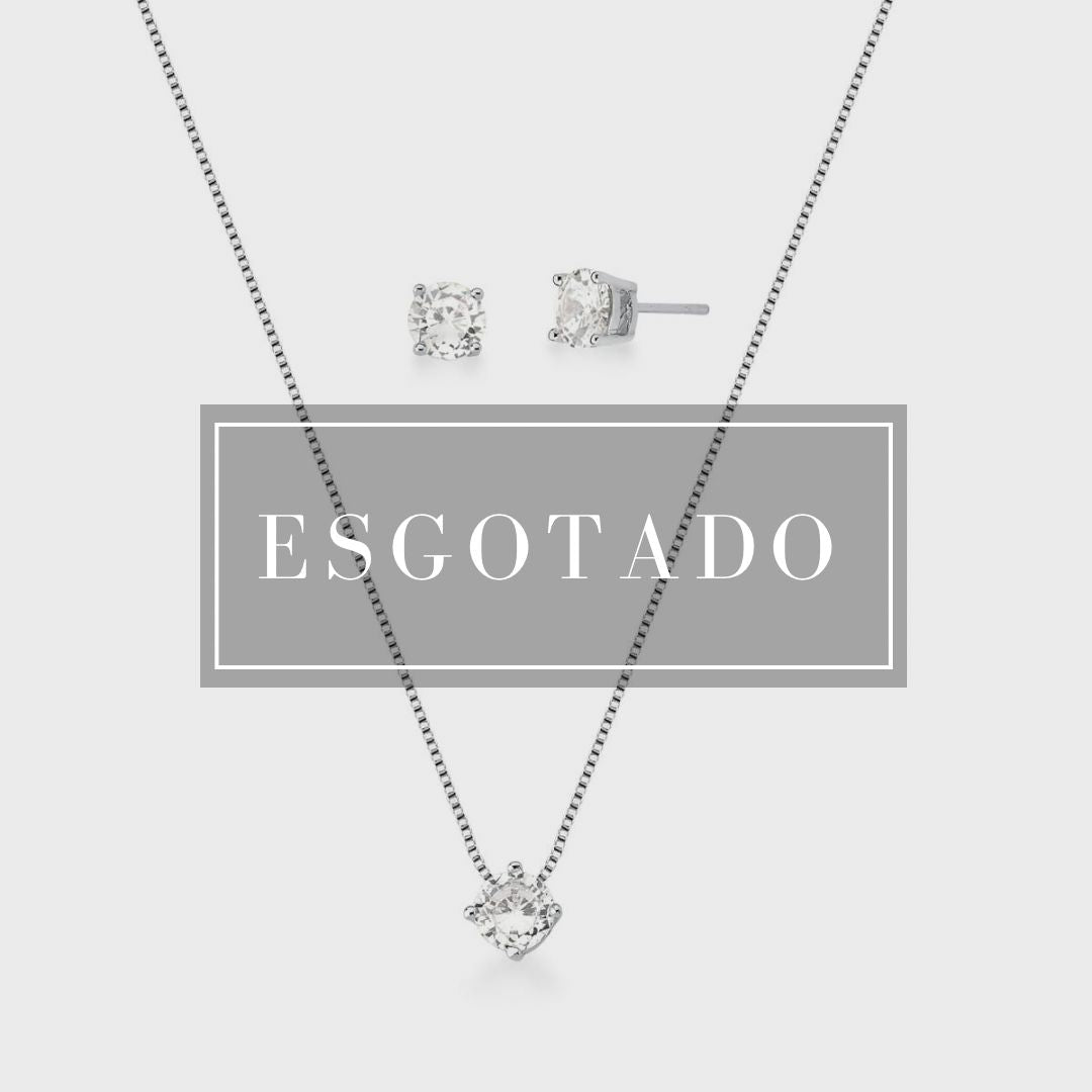 Conjunto Ponto de Luz Cristal