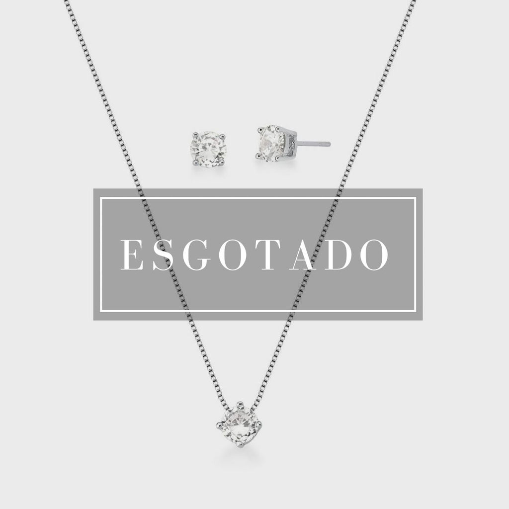 Conjunto Ponto de Luz Cristal