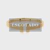 BRACELETE T LISO ABERTURA FRONTAL BANHO OURO 18K