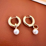 ARGOLA COM PINGENTE DE PÉROLA SHELL