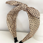 houndstooth Big Bow Hairbands Headbands Ornament Accessories For Women Hair Accessories Wholesale