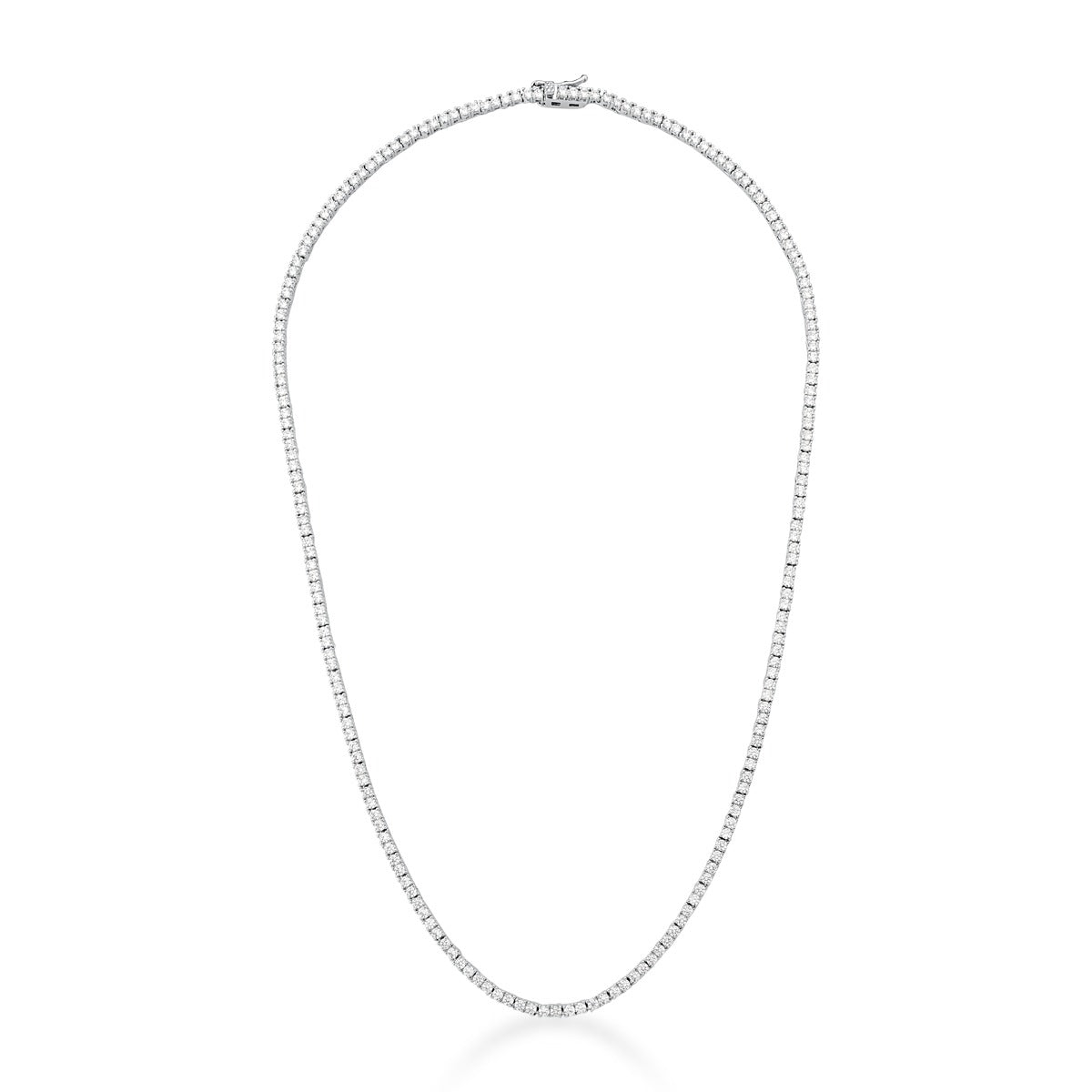 Colar Riviera Zircônia Quadrada 2mm tamanho 40cm