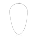 Colar Riviera Zircônia Quadrada 2mm tamanho 40cm