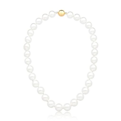 Colar de Pérolas Fecho Imã 45CM